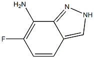 6-Fluoro-2H-indazol-7-ylamine Structure