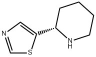 (S)-5-(piperidin-2-yl)thiazole Structure