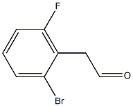 2-(2-bromo-6-fluorophenyl)acetaldehyde 구조식 이미지