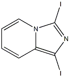 1,3-Diiodoimidazo[1,5-a]pyridine 구조식 이미지