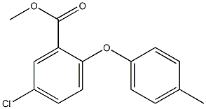Methyl 2-(p-tolyloxy)-5-chlorobenzoate 구조식 이미지