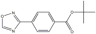 4-[1,2,4]Oxadiazol-3-yl-benzoic acid tert-butyl ester Structure