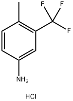 4-methyl-3-(trifluoromethyl)aniline hydrochloride 구조식 이미지