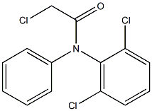 2-CHLORO-N-(2,6-DICHLOROPHENYL)-N-PHENYLACETAMIDE 구조식 이미지