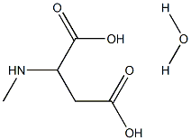 N-METHYL-DL-ASPARTIC ACID MONOHYDRATE 구조식 이미지