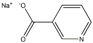 Sodium nicotinate 구조식 이미지