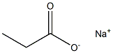 Sodium propanate Structure