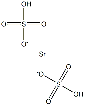 Strontium bisulfate Structure