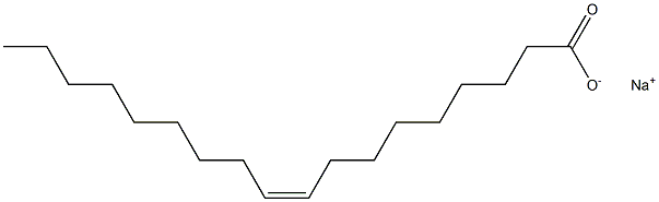 Sodium oleate Structure