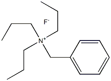 Benzyltripropylammonium fluoride Structure