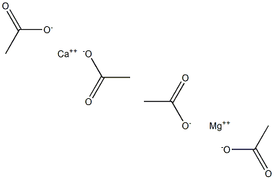 Calcium magnesium acetate 구조식 이미지