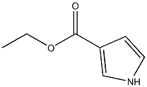 Ethyl pyrrole-3-carboxylate 구조식 이미지