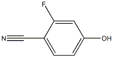 2-fluoro-4-hydroxyphenyl cyanide 구조식 이미지