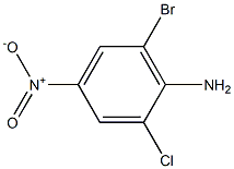 2-chloro-6-bromo-4-nitroaniline Structure