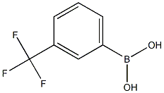M-trifluoromethylbenzeneboronic acid Structure