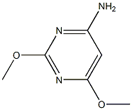 4-amino-2,6-dimethoxypyrimidine Structure