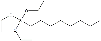 N-octyltriethoxysilane Structure