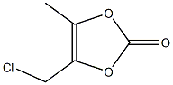 4-chloromethyl-5-methyl-1,3-dioxol-2-one 구조식 이미지