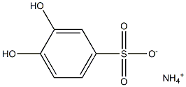 Catechol-4-sulfonate ammonium Structure