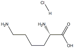 L-Lysine Hydrochloride Structure