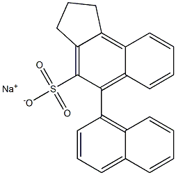 Sodium methylene dimethyl dinaphthalene sulfonate 구조식 이미지