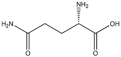 Glutamine 구조식 이미지