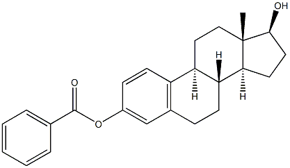 EstradiolBenzoate 구조식 이미지