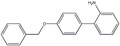 4'-Benzyloxy[1,1-biphenyl]-2-amine 98% Structure