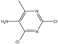 5-Amino-2,4-dichloro-6-methylpyrimidine Structure
