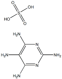 ,4,5,6-TETROAMINOPYRIMIDINE SULFATE Structure