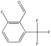 2-(TRIFLUOROMETHYL)-6-FLUOROBENZALDEHYDE Structure