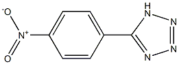 5-P-NITROPHENYL-1H-TETRAZOLE 구조식 이미지