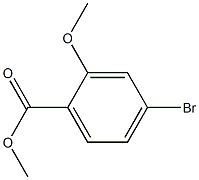 METHYL2-METHOXY-4-BROMOBENZOATE Structure