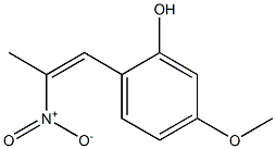 1-(2-HYDROXY-4-METHOXYPHENYL)-2-NITROPROPENE Structure