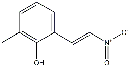 2-HYDROXY-3-METHYL-BETA-NITROSTYRENE 구조식 이미지