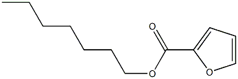 2-furoic acid heptyl ester Structure