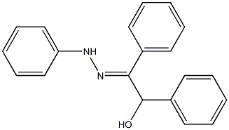 benzoin phenylhydrazone 구조식 이미지