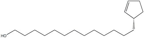 chaulmoogryl alcohol 구조식 이미지