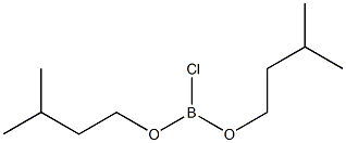 diisoamyloxyboron chloride 구조식 이미지