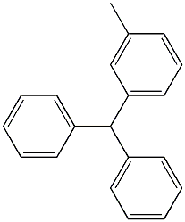 diphenyl-m-tolylmethane 구조식 이미지