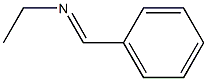 N-benzylidenethylamine Structure