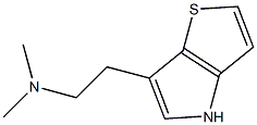 6-(2-(N,N-dimethylamino)ethyl)-4H-thieno(3,2-b)pyrrole Structure