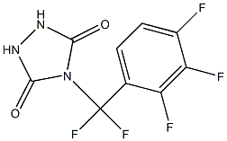 4-pentafluorobenzyl-1,2,4-triazoline-3,5-dione 구조식 이미지