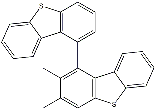 dimethyl-benz-dithionaphthene Structure