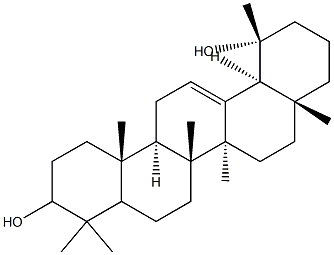 3,19-dihydroxy-30-norurs-12-ene Structure
