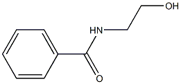 2-benzamidoethanol 구조식 이미지