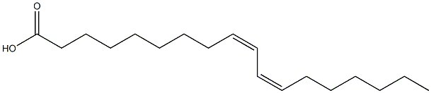 CIS-9,CIS-11-OCTADECADIENOICACID Structure