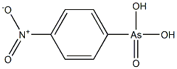 PARA-NITROPHENYL-ARSONICACID Structure