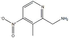 (3-Methyl-4-nitropyridin-2-yl)methylamine 구조식 이미지