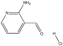 2-Amino-3-pyridinecarboxaldehydehydrochloride Structure